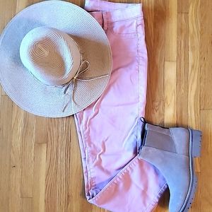 Slim leg ankle jeans